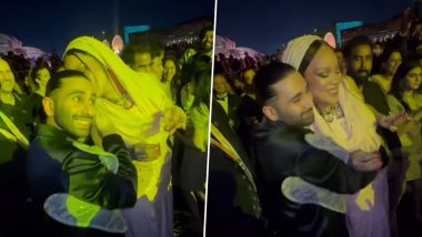 Did Rihanna Steal Orry’s Crystal Earrings at Anant Ambani–Radhika Merchant’s Pre-Wedding Gala? (Watch Viral Video)